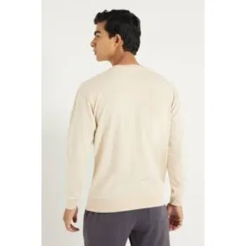 Zero Limits Beige Round Neck Mens Sweatshirt